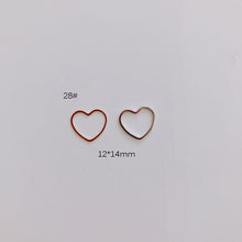 Load image into Gallery viewer, DIY Jewelry Making Geometric Triangle Copper Gold Earrings Minimalist Accessories Materials Hand Made Closed Circle Pendants