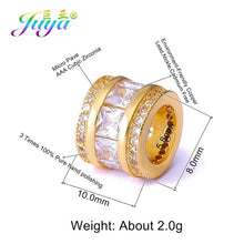 Load image into Gallery viewer, Hand Made Jewelry Findings AAA Zirconia Connector Fastener Clasps Accessories For Crystals Beads Jewelry Bracelets DIY Making