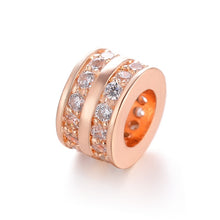 Load image into Gallery viewer, Hand Made Jewelry Findings AAA Zirconia Connector Fastener Clasps Accessories For Crystals Beads Jewelry Bracelets DIY Making