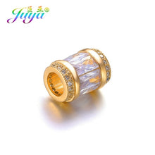 Load image into Gallery viewer, Hand Made Jewelry Findings AAA Zirconia Connector Fastener Clasps Accessories For Crystals Beads Jewelry Bracelets DIY Making