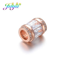 Load image into Gallery viewer, Hand Made Jewelry Findings AAA Zirconia Connector Fastener Clasps Accessories For Crystals Beads Jewelry Bracelets DIY Making